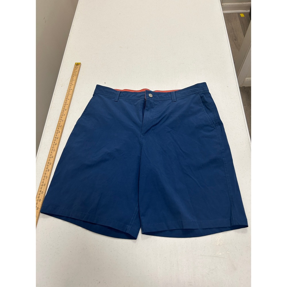 Southern Tide Tide to Trail Mens Navy Blue Performance Stretch Shorts Large